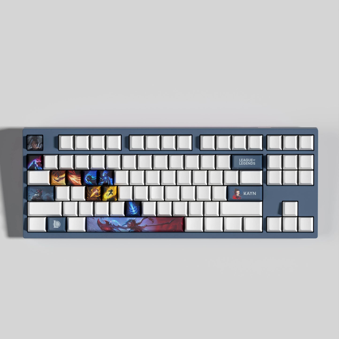 Kayn Theme Keycaps – 14-Piece Artisan Set for MX Keyboards