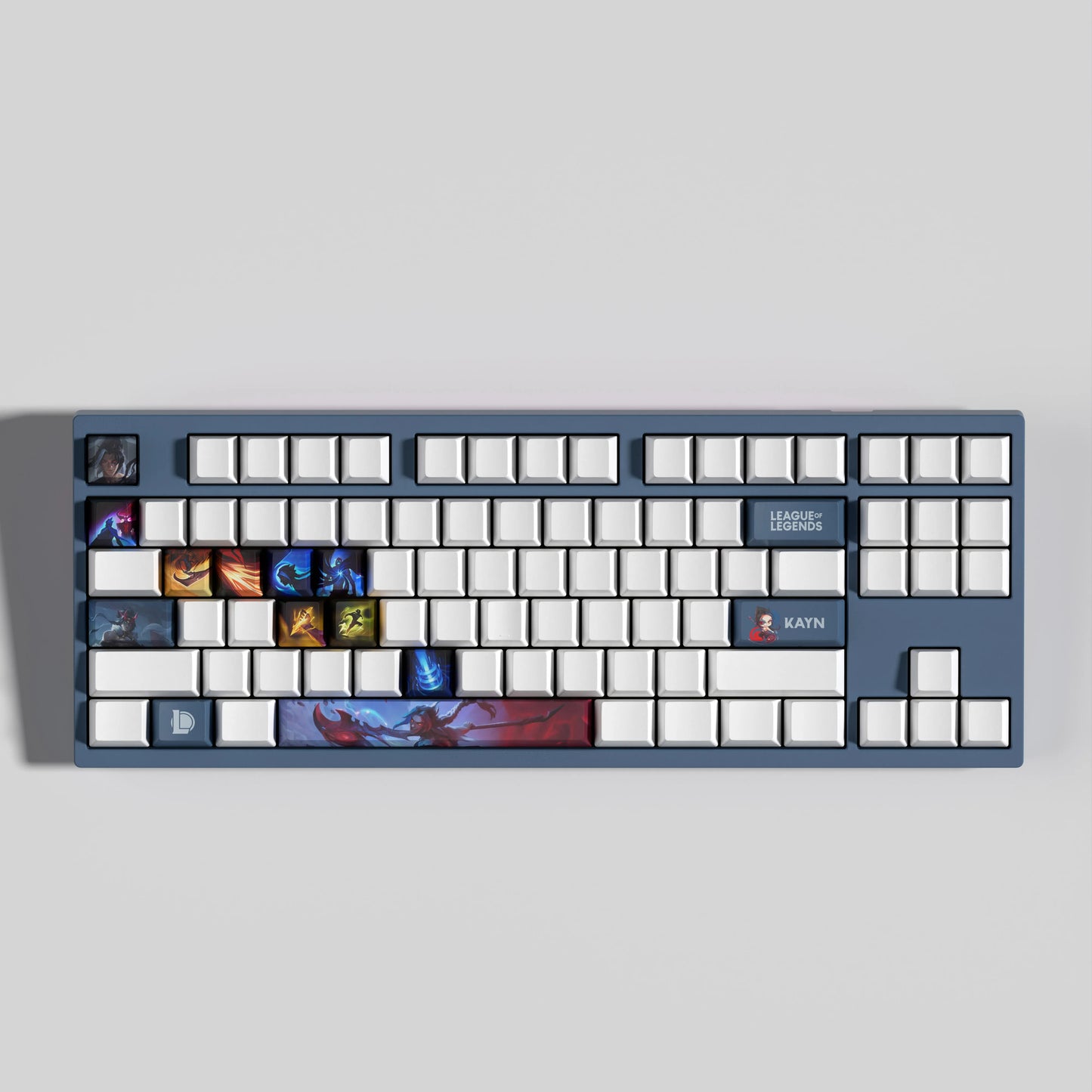 Kayn Theme Keycaps – 14-Piece Artisan Set for MX Keyboards
