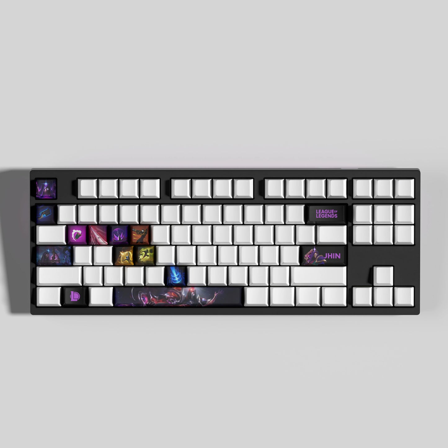 Jhin Theme Keycaps – 14-Piece Artisan Set for MX Keyboards