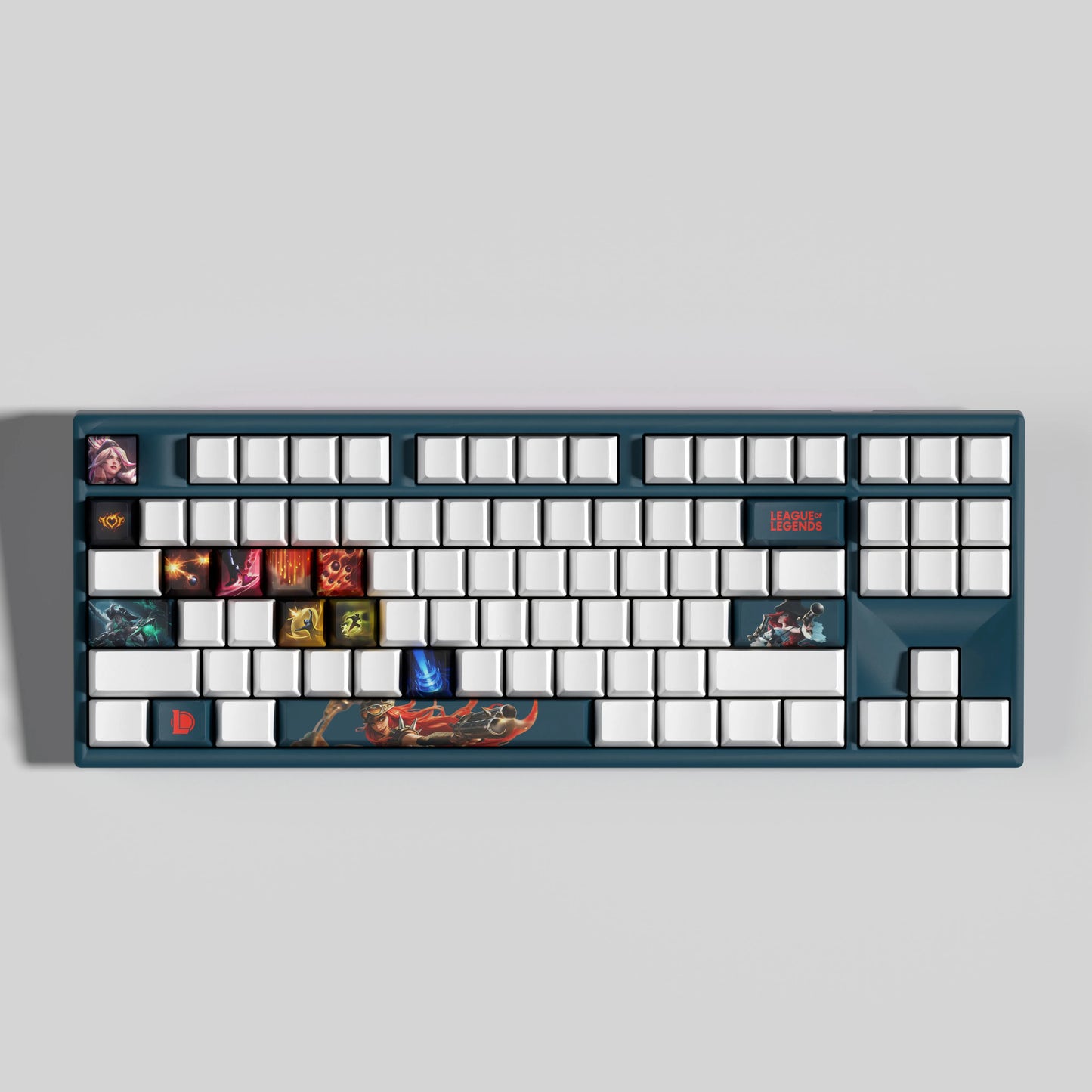 Miss Fortune Theme Keycaps – 14-Piece Artisan Set for MX Keyboards