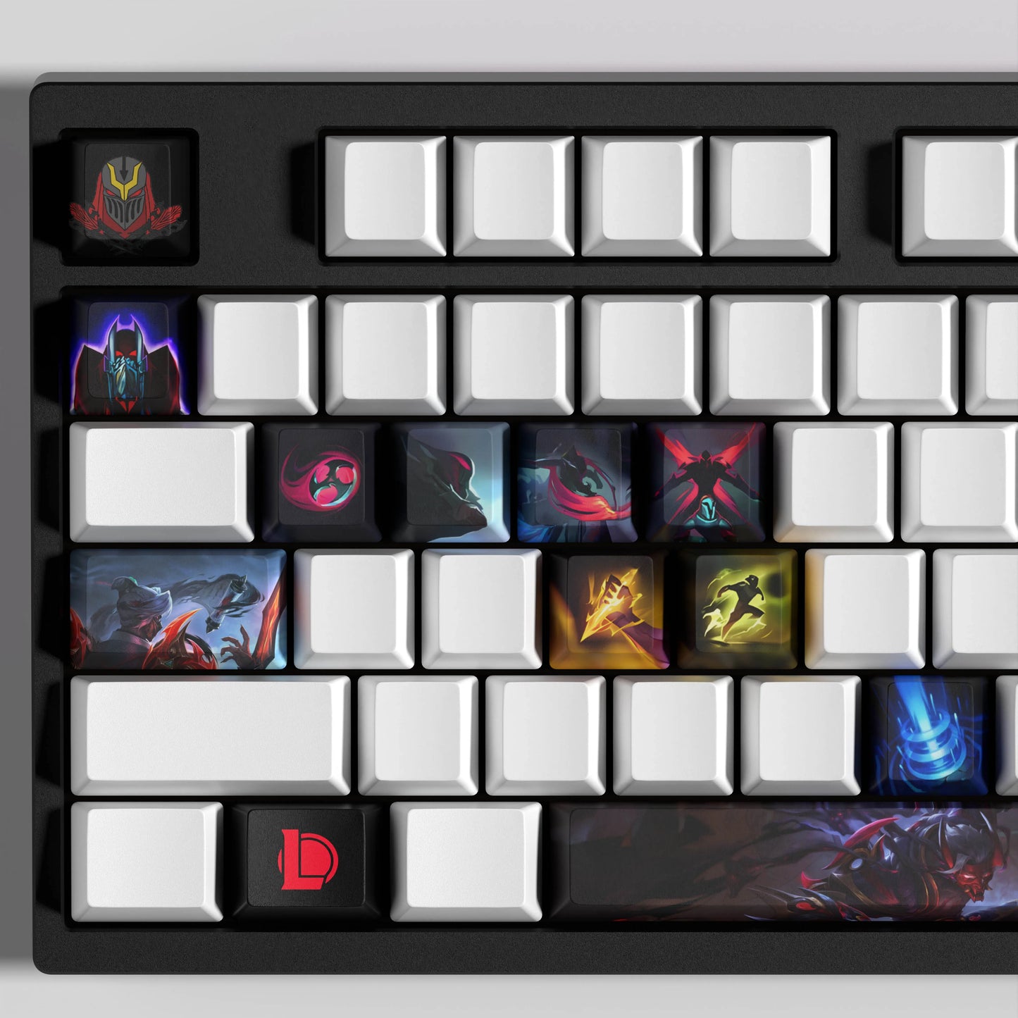 Zed Theme Keycaps – 14-Piece Artisan Set for MX Keyboards