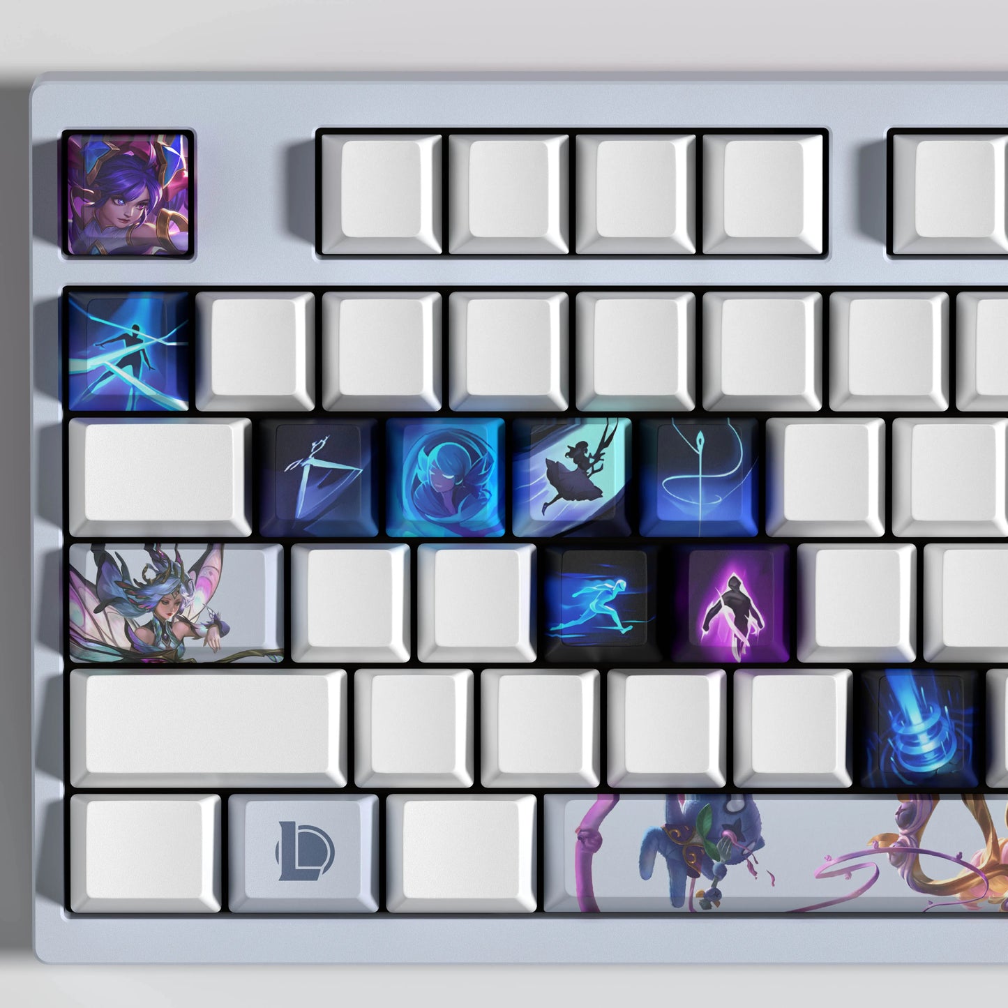 Gwen Theme Keycaps – 14-Piece Artisan Set for MX Keyboards