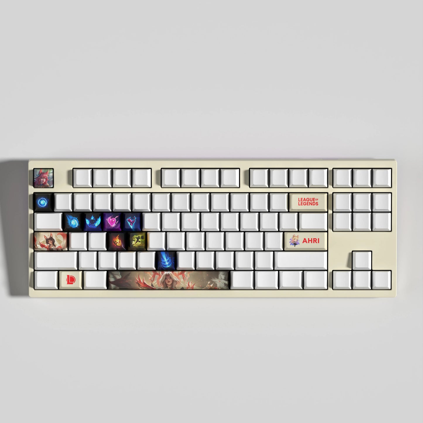 Ahri Theme Keycaps – 14-Piece Artisan Set for MX Keyboards
