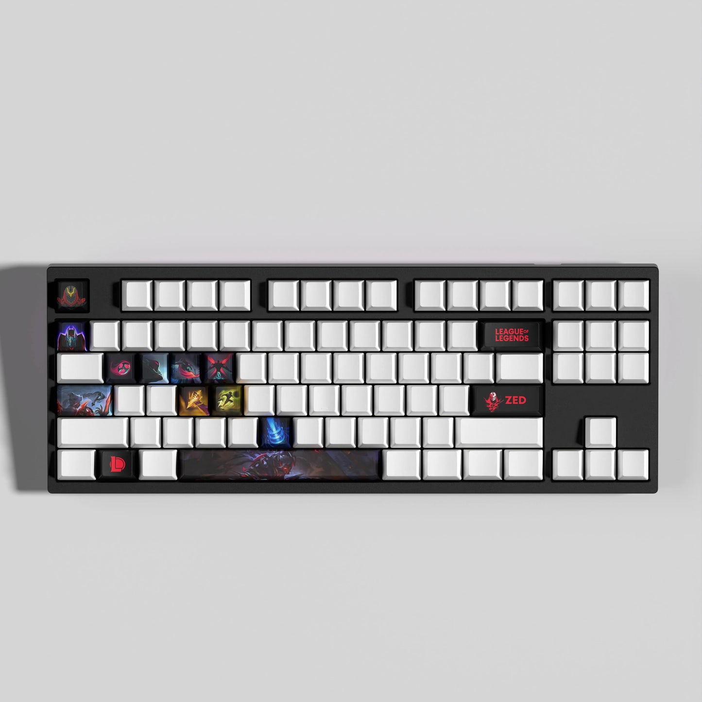 Zed Theme Keycaps – 14-Piece Artisan Set for MX Keyboards