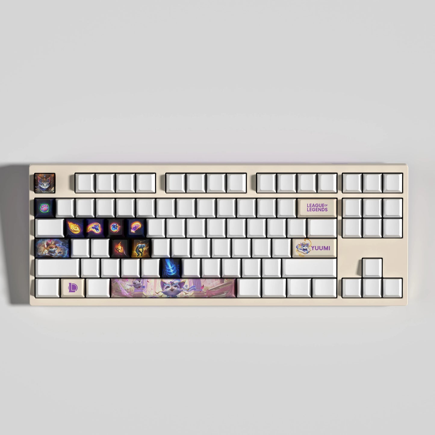 Yuumi Theme Keycaps – 14-Piece Artisan Set for MX Keyboards
